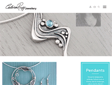 Tablet Screenshot of celinaruppjewellery.co.uk